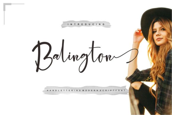 Balington Script: A Delicate Typeface for Elegant Branding