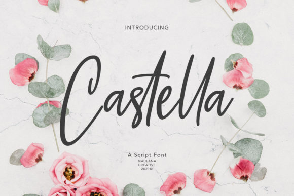 Castella Script: A Relaxed Handwritten Font for Branding