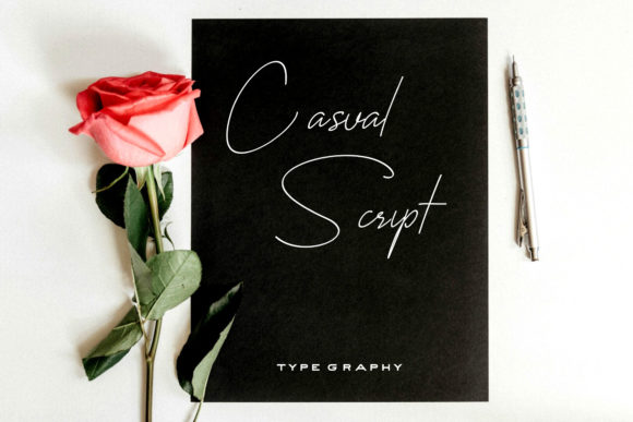 Casual Script: A Delicate Handwritten Font Review
