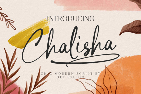Chalisha Script: The Elegant Handwritten Font for Brands