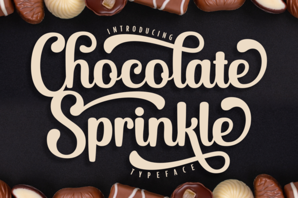 Chocolate Sprinkle: A Bold Script Font for Web Design