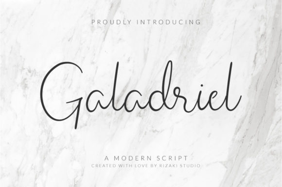 Galadriel Script: The Elegant Font for Campaigns