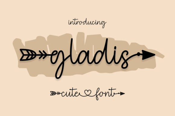 Gladis: A Chic Script Font for Handmade Brands
