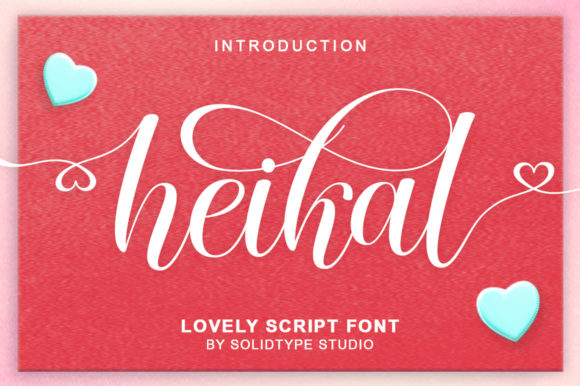 Heikal Script: A Luxury Handwritten Font for Makers