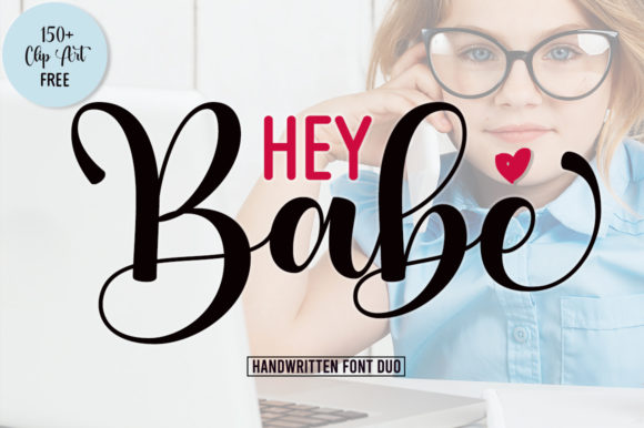 Hey Babe: A Versatile Duo Font for Modern Branding Projects