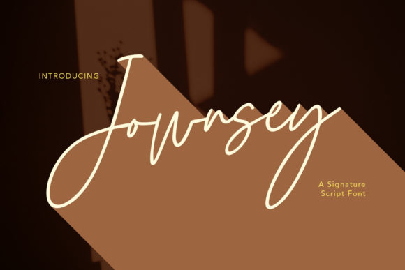 Jownsey Script: A Stylish Font for Crafters