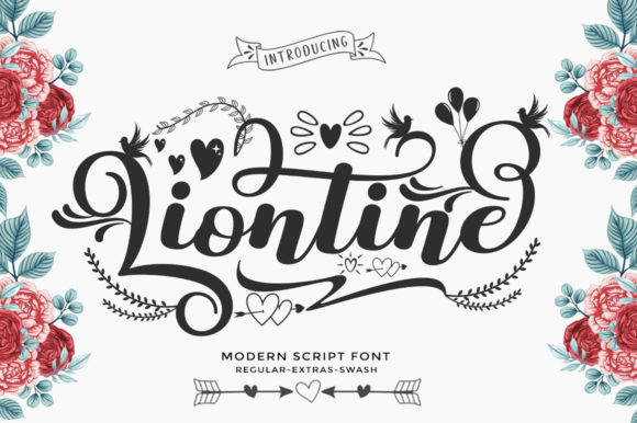 Liontine Script: A Luxury Typeface for Editorial Design