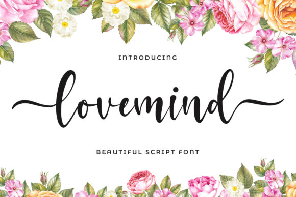 Lovemind Script: A Natural Handwritten Font for Crafts