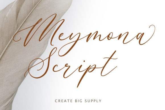 Meymona Script: A Graceful Typeface for Digital Brands