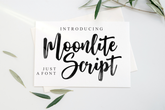 Moonlite Script: A Trendy Fashion Font Review