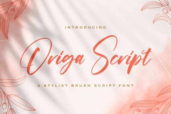 Origa Script: A Luxury Typeface for Editorial Design