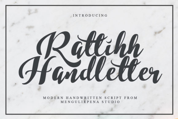 Rattihh Script: The Elegant Handwritten Font for Branding