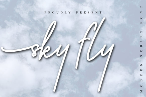Sky Fly Script: A Timeless Handwritten Font for Makers
