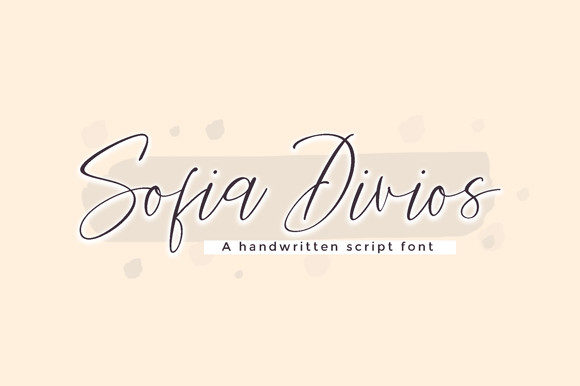 Sofia Divios Script: A Refined Typeface for Elegant Design