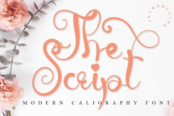 The Script: A Romantic Handwritten Font for Makers
