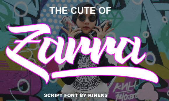 Zarra Script: The Elegant Font for Campaigns